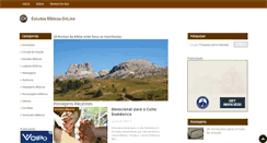 Desktop Screenshot of estudosbiblicosonline.com.br